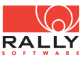 Rally Software Menu